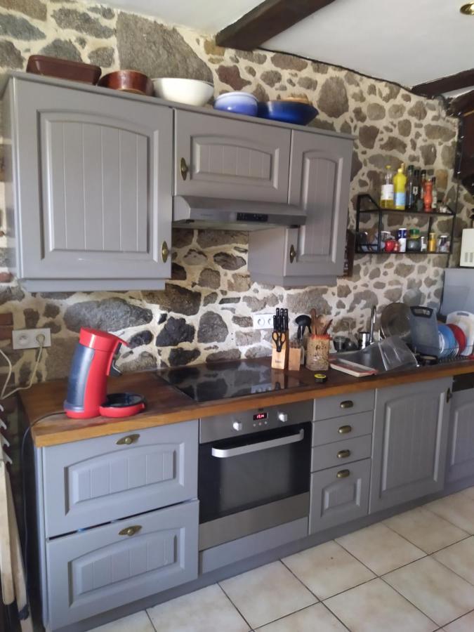 Maison En Granit Bleue Lanhelin Esterno foto